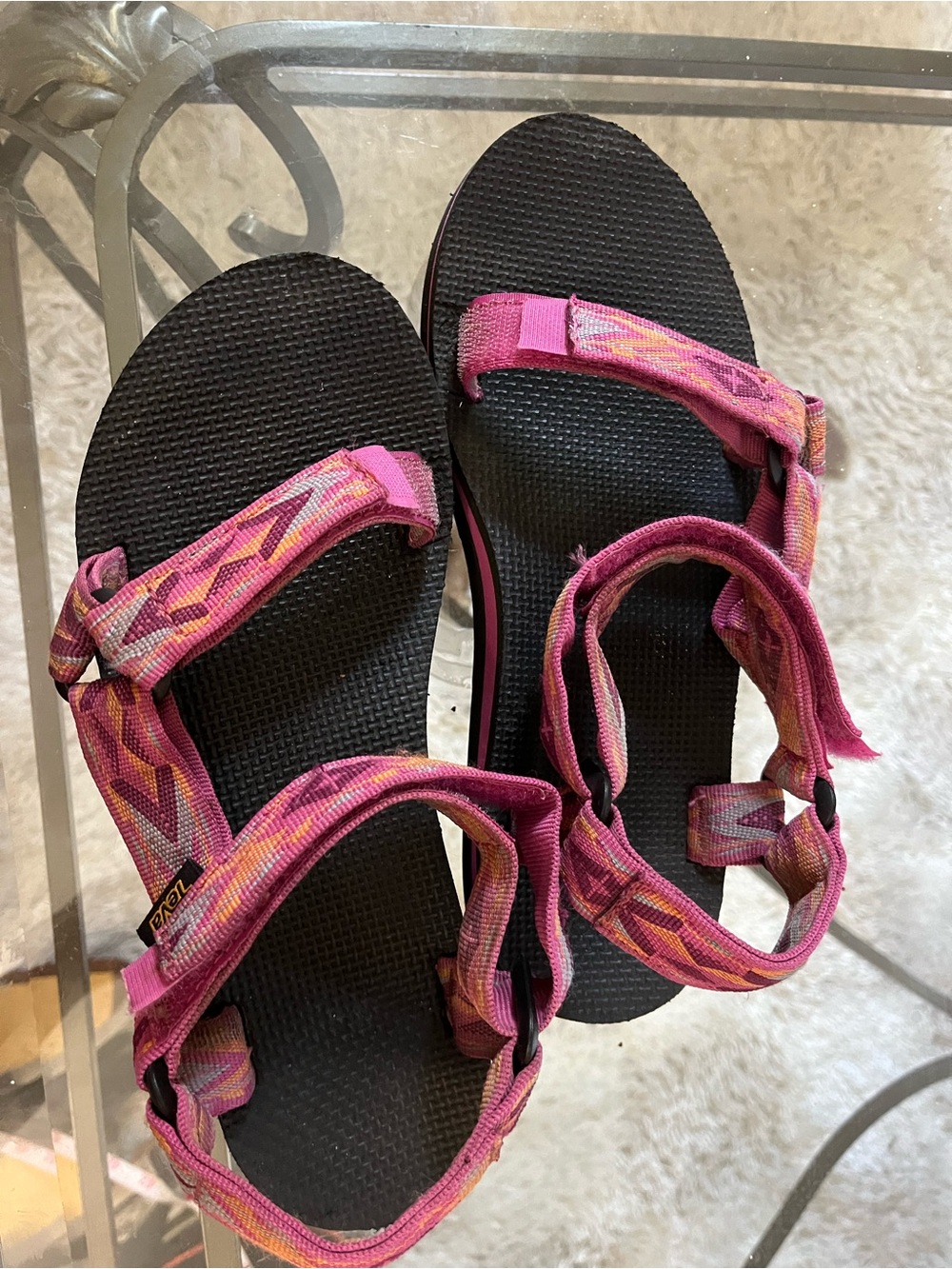 Teva Women’s Pink Strappy Outdoor Sandals